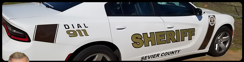 Sheriffs patrol car